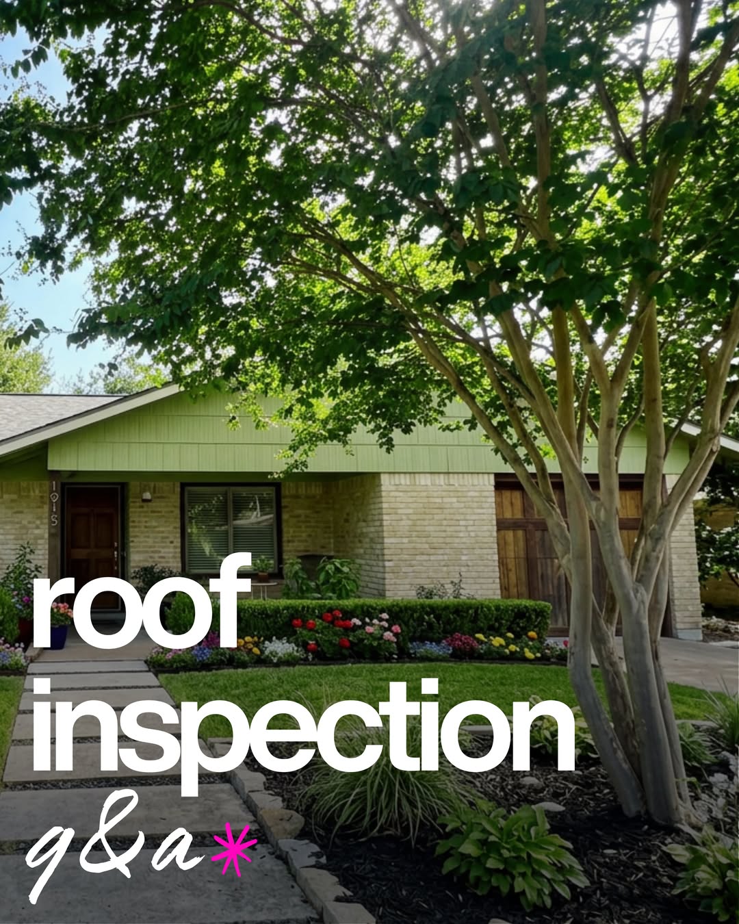 Roof inspection photograph shared by Zilker Roofing